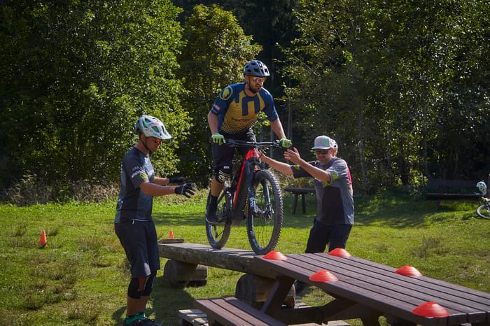 Fahrtechnik-Training von Bike'N Soul